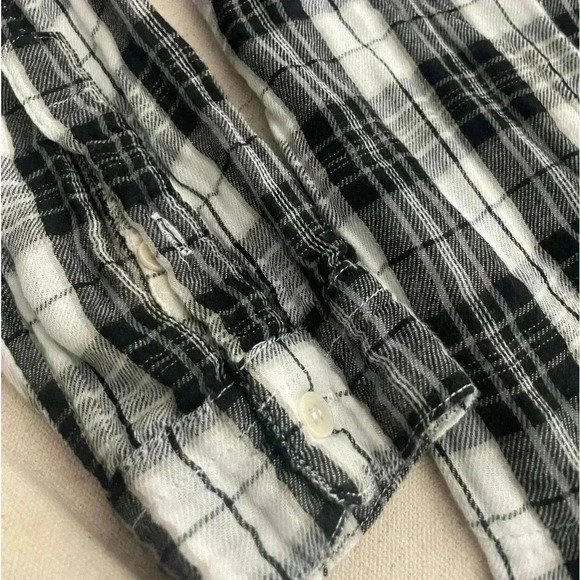 CP Shades Plaid Cotton Tunic Size Small - Picture 6 of 13